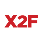 X2F Logo White
